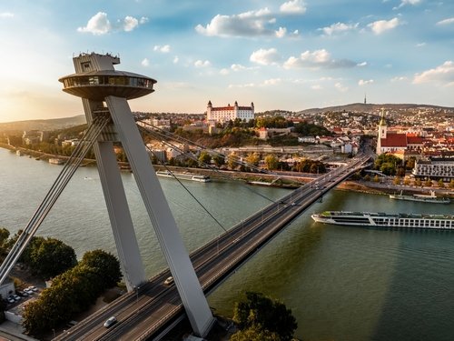 UFO Aussichtsturm in Bratislava