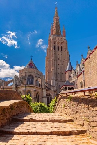 Musea Brugge Card: Vår Frue kirke i Brugge, Belgia