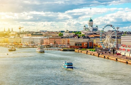 Helsinki Card: Blick auf das sommerliche Panorama von Helsinki