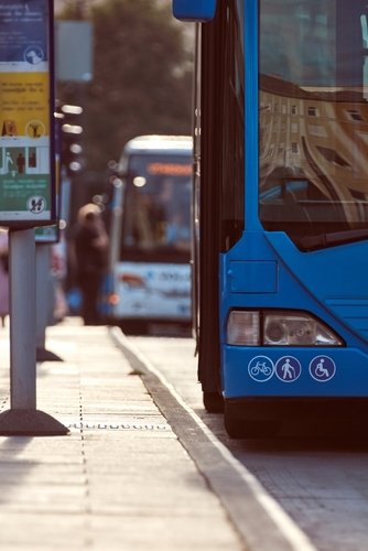 Budapest Card: Public bus in Budapest, Hungary