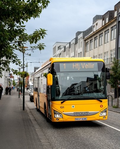 Reykjavik City Card: Városi busz Reykjavíkban, Izlandon