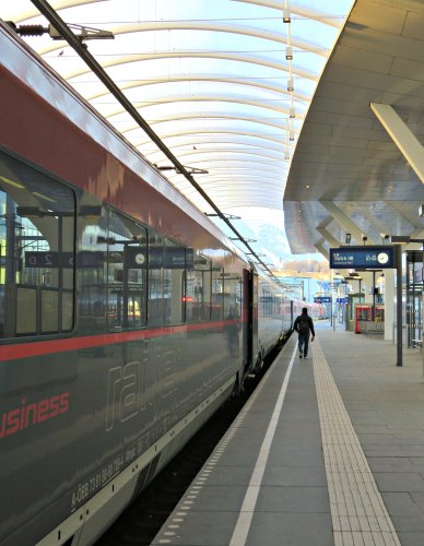 Salzburg Card: Bahnhof in Salzburg, Österreich