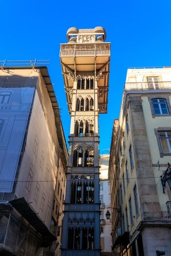 Lisboa Card: Elevador de Santa Justa in Lissabon, Portugal